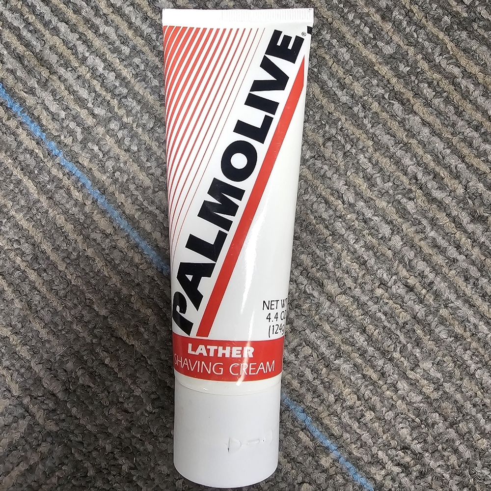 New Palmolive Lather Original Shaving Cream 4.4 oz. Tube New